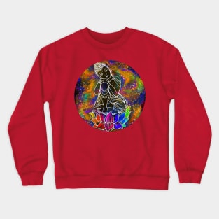 Female Buddha ( Buddhism ) Crewneck Sweatshirt